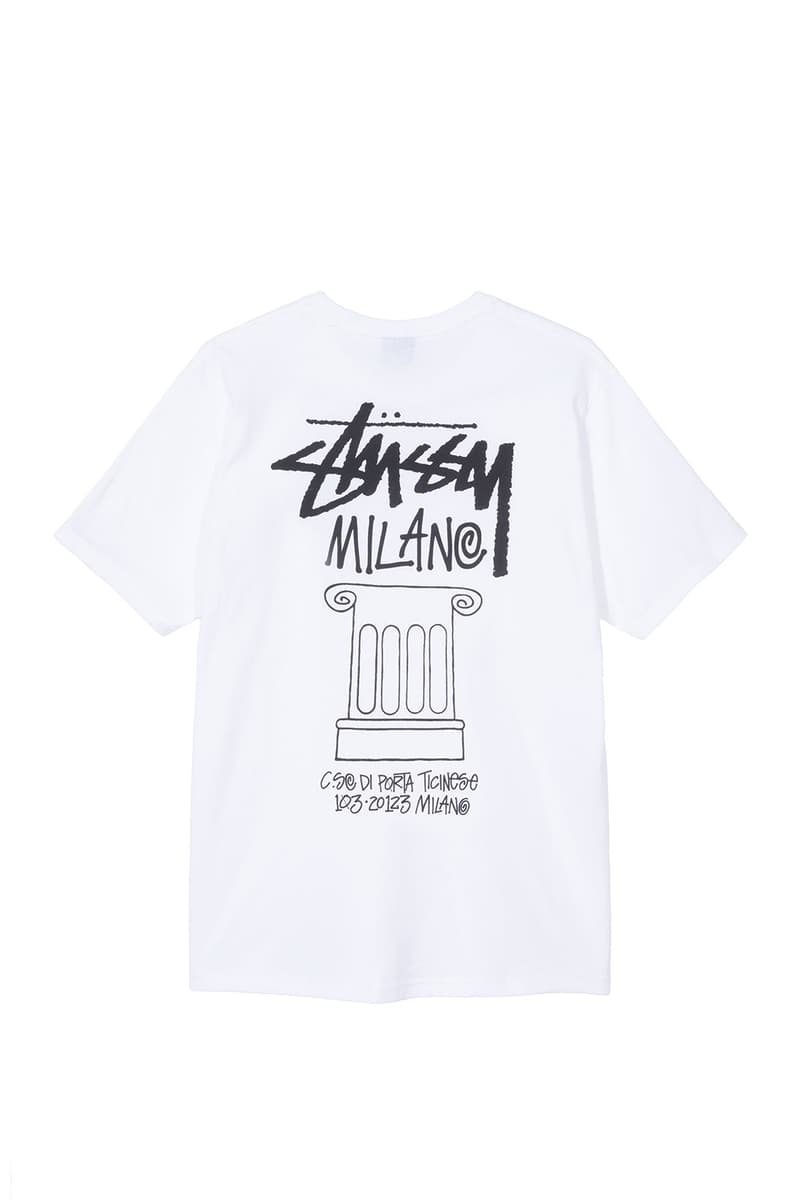 stussy milano chapter store milan retail limited edition t shirts italy