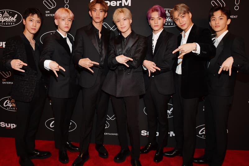 superm k-pop idol boyband fun facts exo baekhyun kai shinee taemin nct 127 taeyong mark wayv ten lucas
