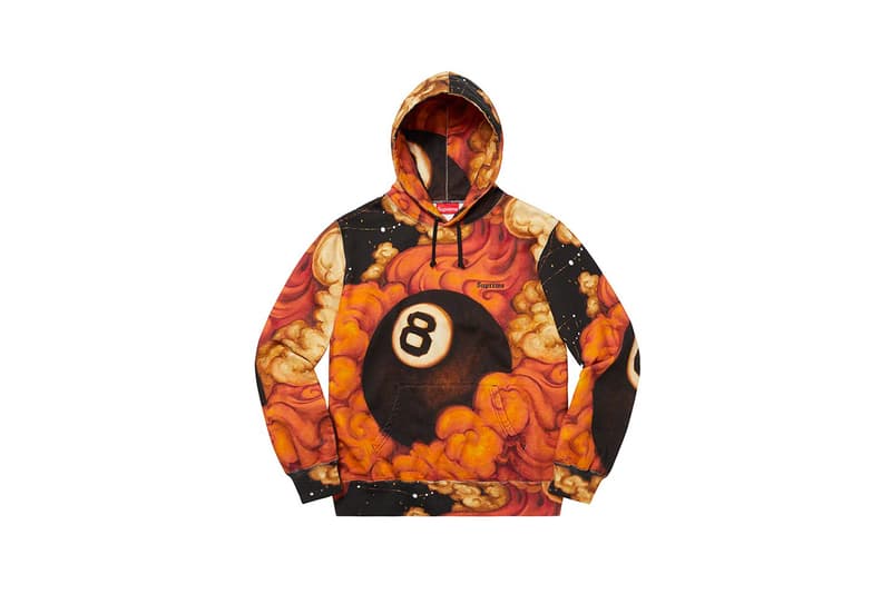 Martin Wong x Supreme Collection Hoodie Eight Ball