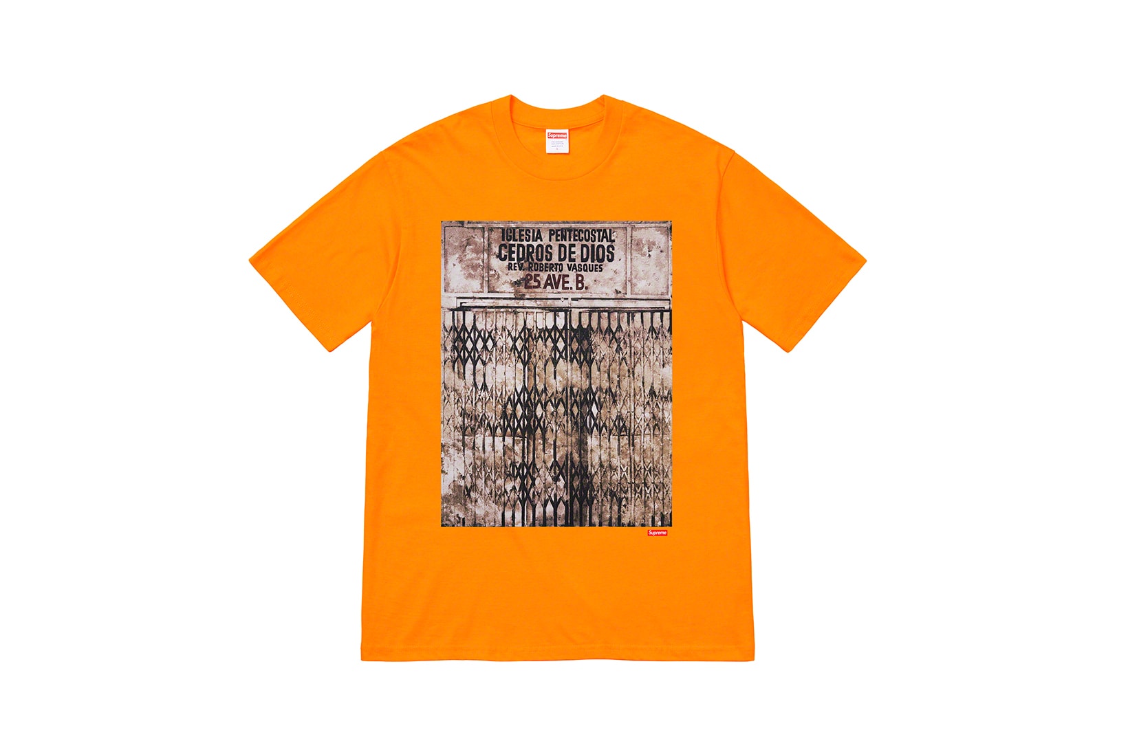 Martin Wong x Supreme Collection T-Shirt Orange