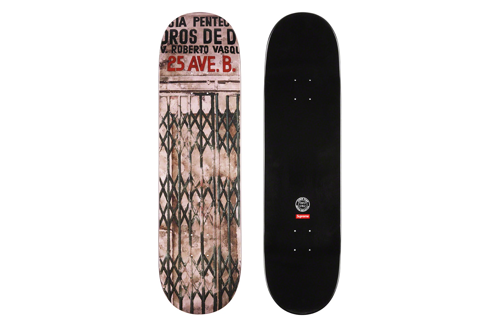 Martin Wong x Supreme Collection Skateboard Deck