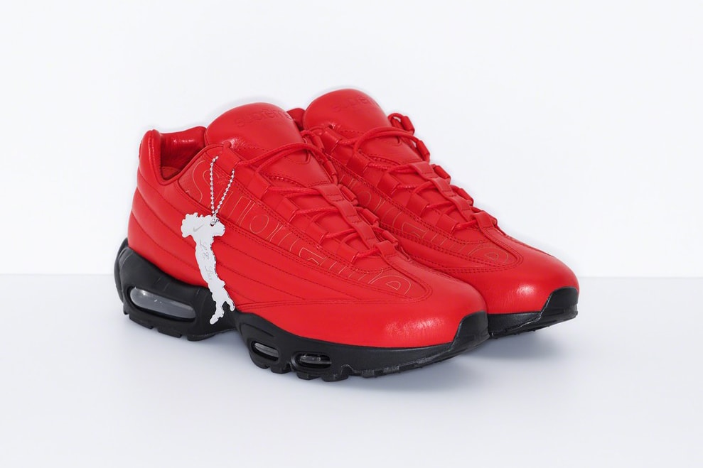 Supreme x Nike Air Max 95 Lux Red