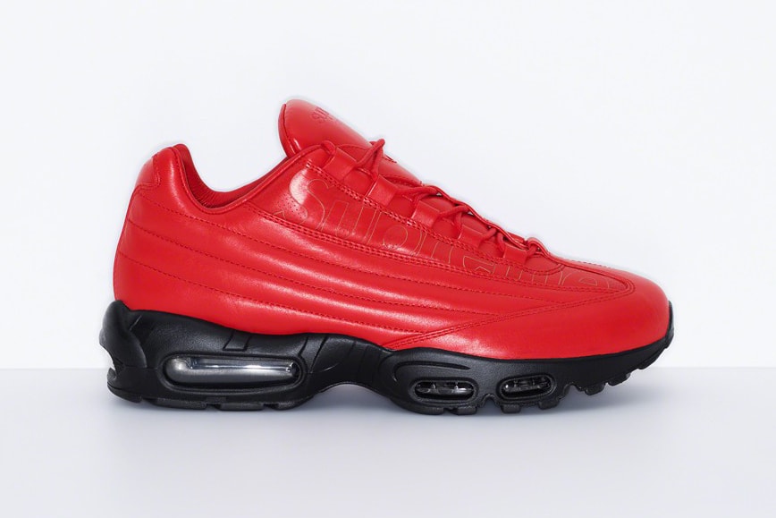 Supreme x Nike Air Max 95 Lux Red