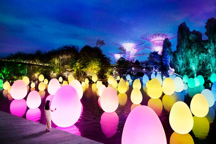 teamLab to Bring 7 Immersive Light Shows to Singapore's Gardens by the Bay