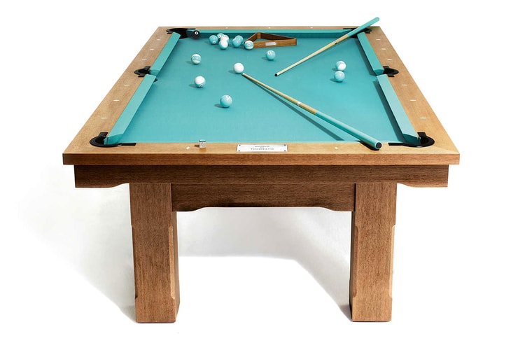 Tiffany & Co. Reveals Extravagant Holiday Pool Table in Signature Blue
