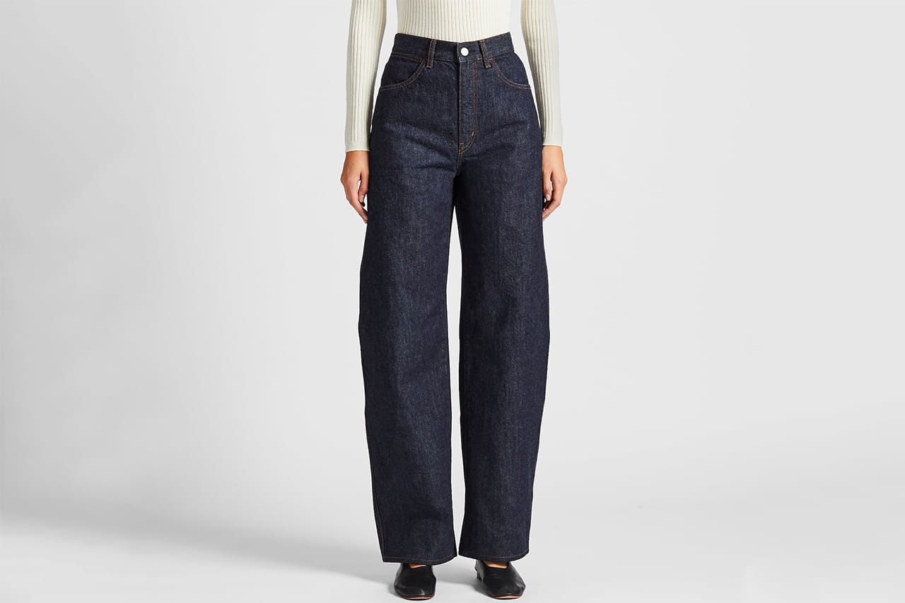 Uniqlo U Wide-Fit Curved Jeans Price 