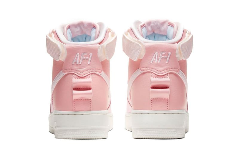 pink air force ones high top