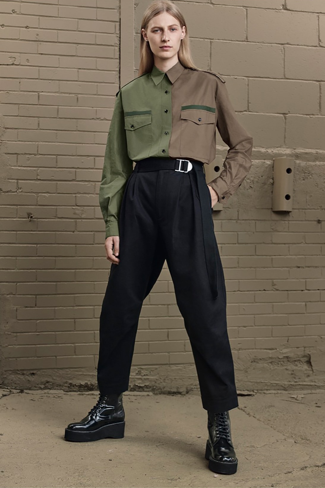zara srpls chptr 03 third drop military outerwear women men jackets pants olive green black outerwear bags