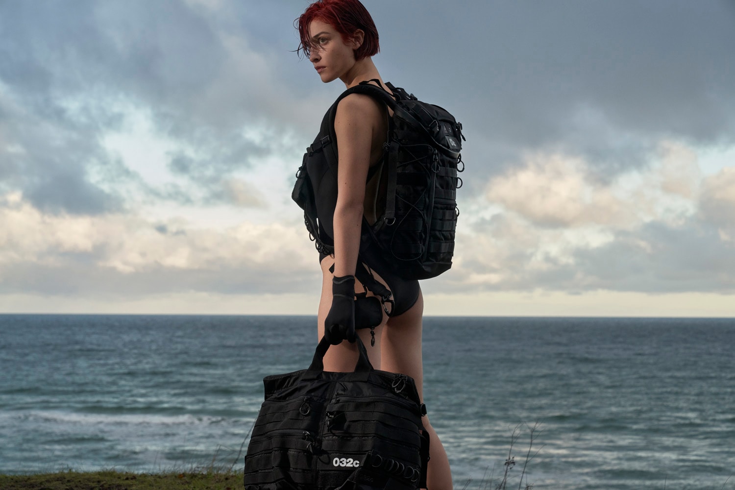 032c x adidas Sneaker Bag Collection Campaign Duffel Backpack
