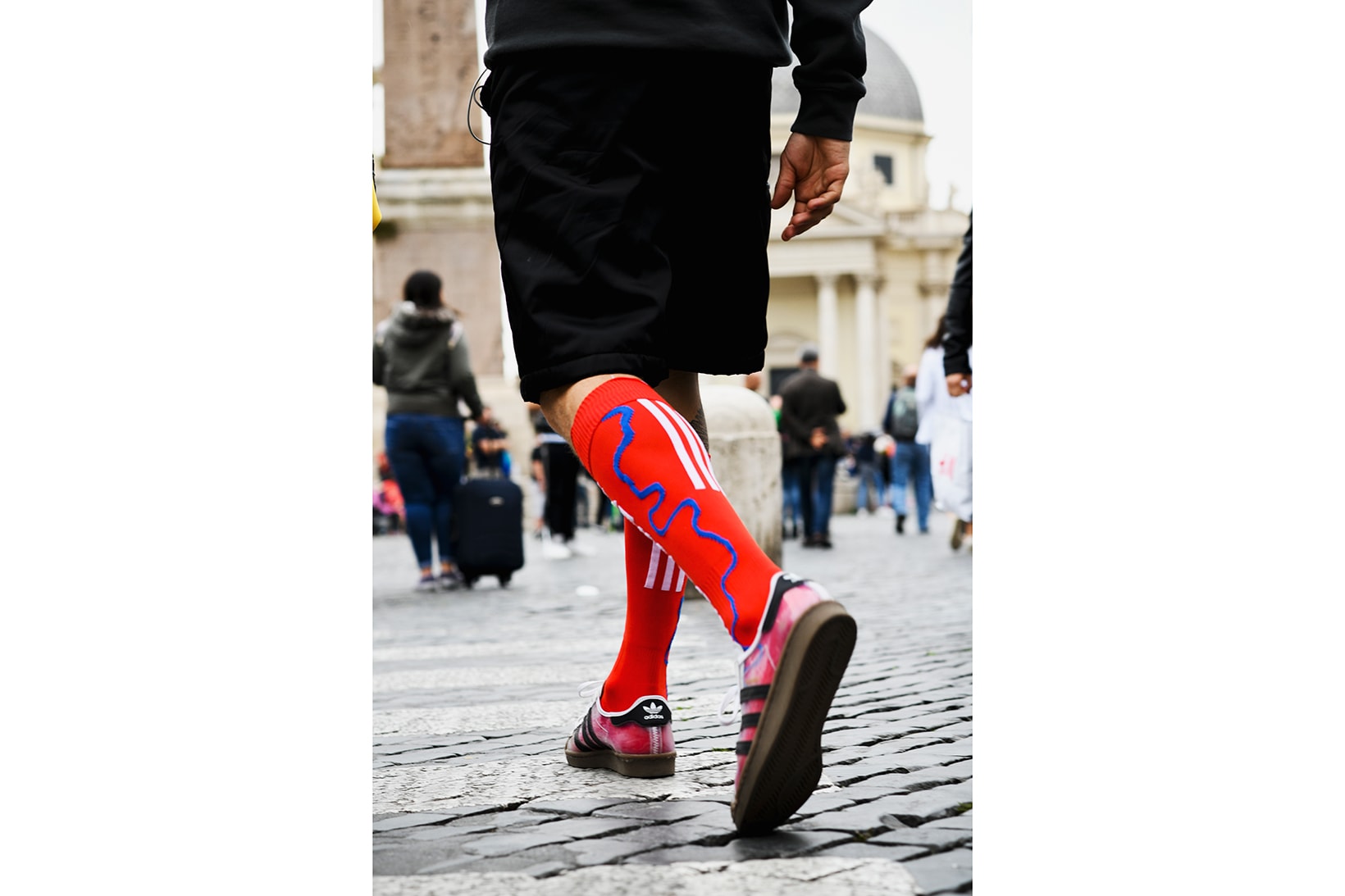 adidas skateboarding blondey mccoy superstar sneaker skateboard red socks shoes footwear