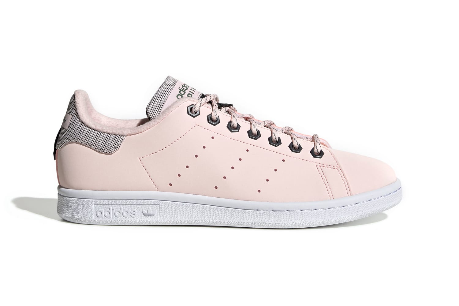 adidas stan smith black and pink