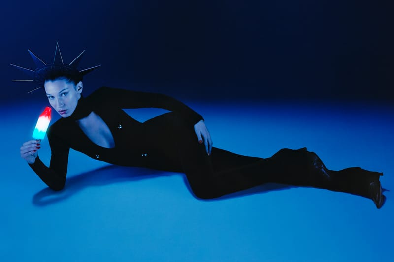 Bella Hadid Goes All-American in Alexander Wang's Collection 1 2020 Campaign