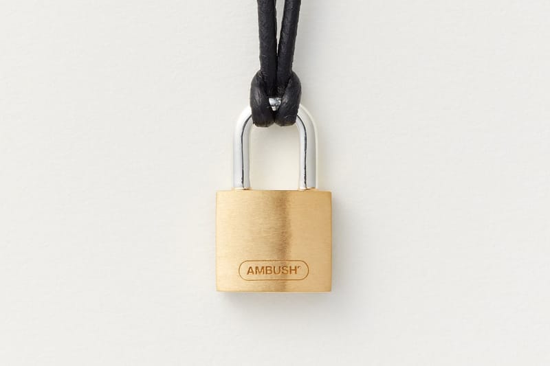 AMBUSH Elevates the Padlock With New Jewelry Additions