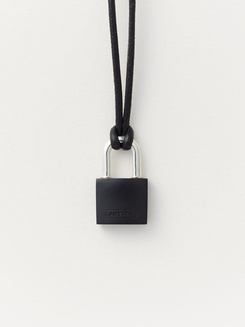 small silver padlock