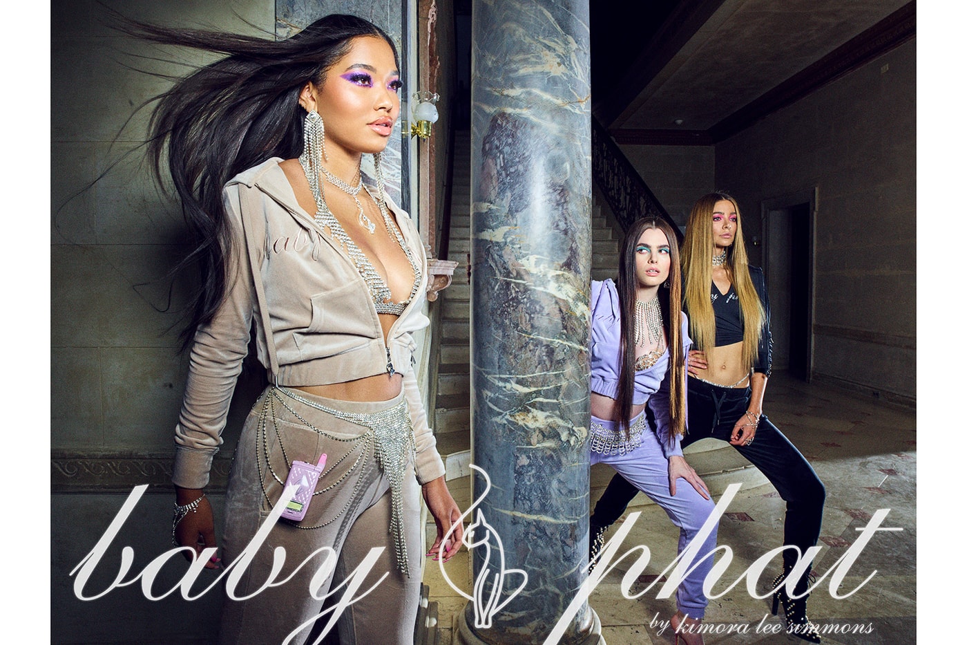 baby phat kimora lee ming aoki simmons holiday collection campaign