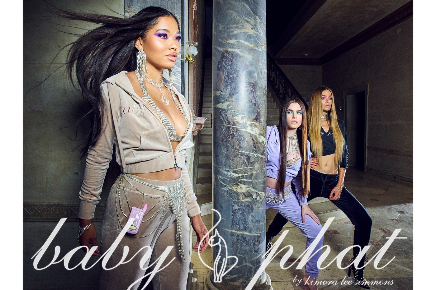 baby phat kimora lee ming aoki simmons holiday collection campaign 