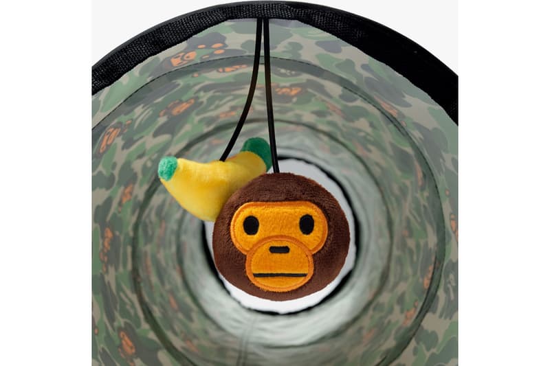 baby milo bape a bathing ape pet cat collection toys wand plush tunnel cardboard castle scratch board