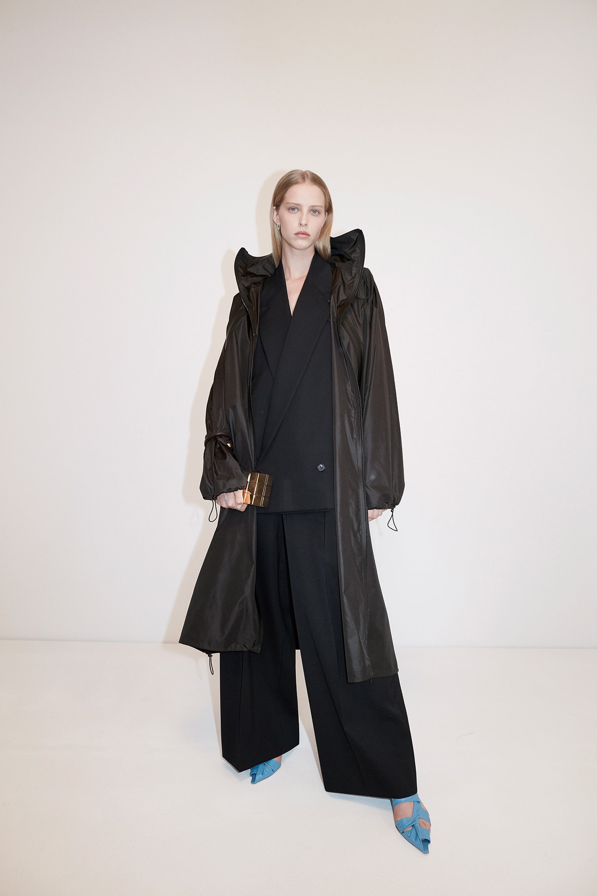 Bottega Veneta Pre-Fall 2020 Collection Lookbook Suit Black