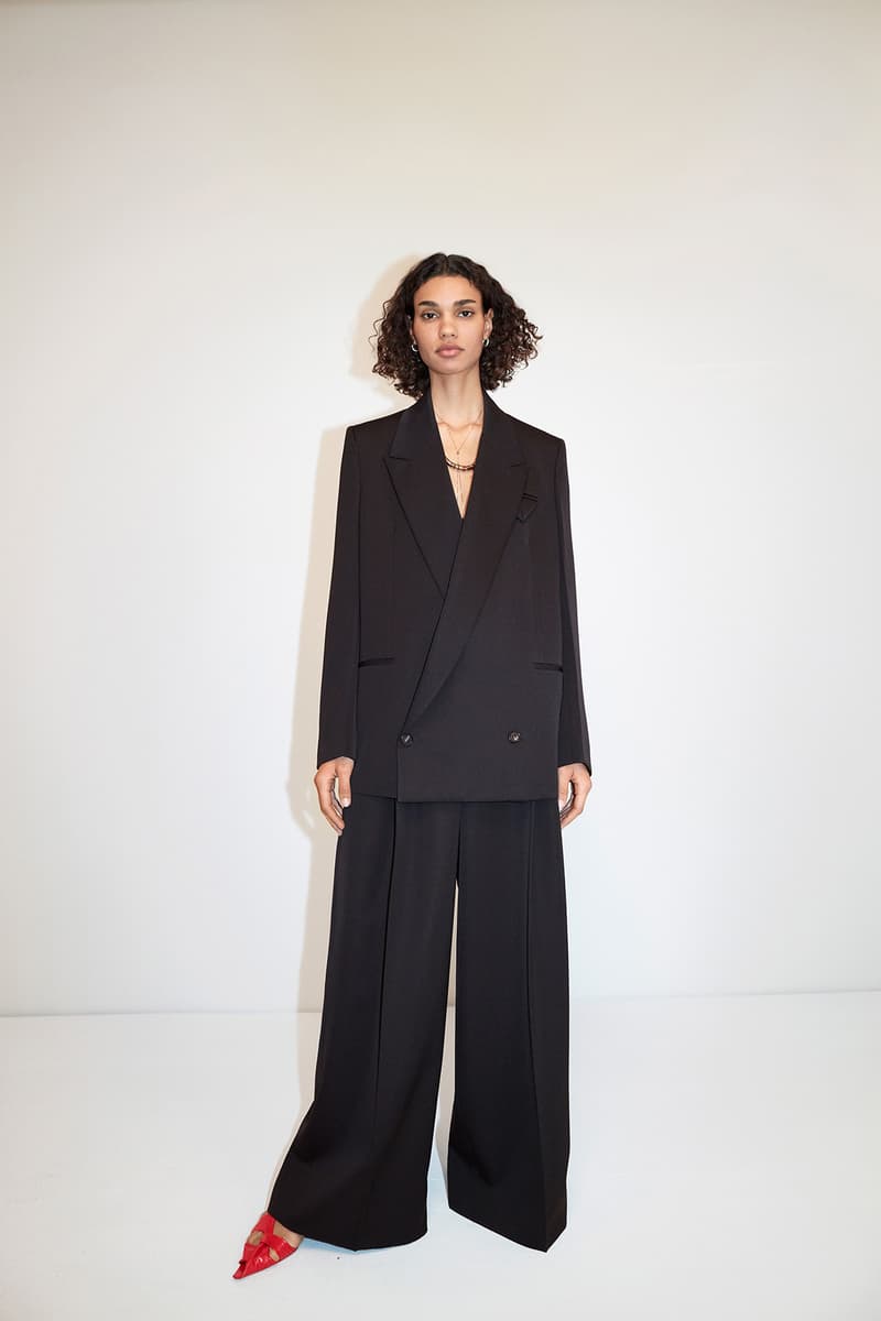 Bottega Veneta Pre-Fall 2020 Collection Lookbook Suit Black