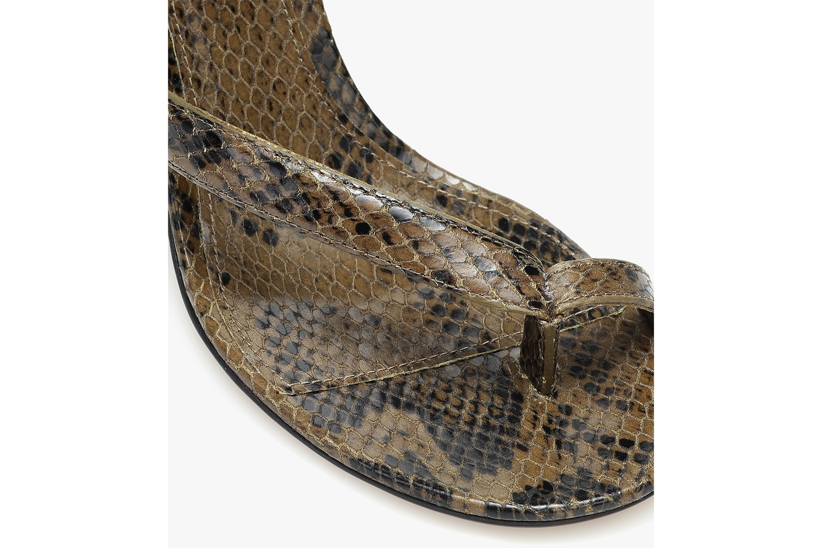 bottega veneta snake effect leather heels pre spring 2020 daniel lee