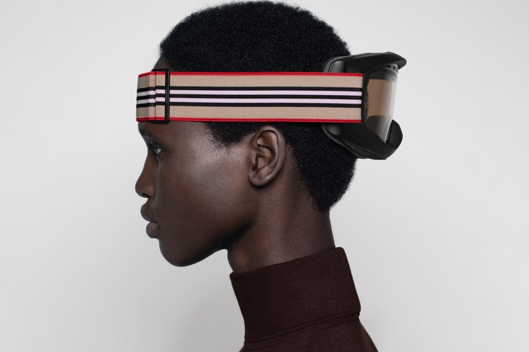 Hit the Slopes in Burberry's Printed Ski Goggles