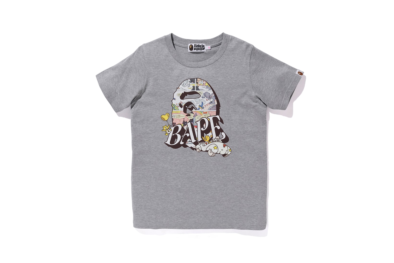 Care Bears x BAPE Collection Logo T-Shirt White