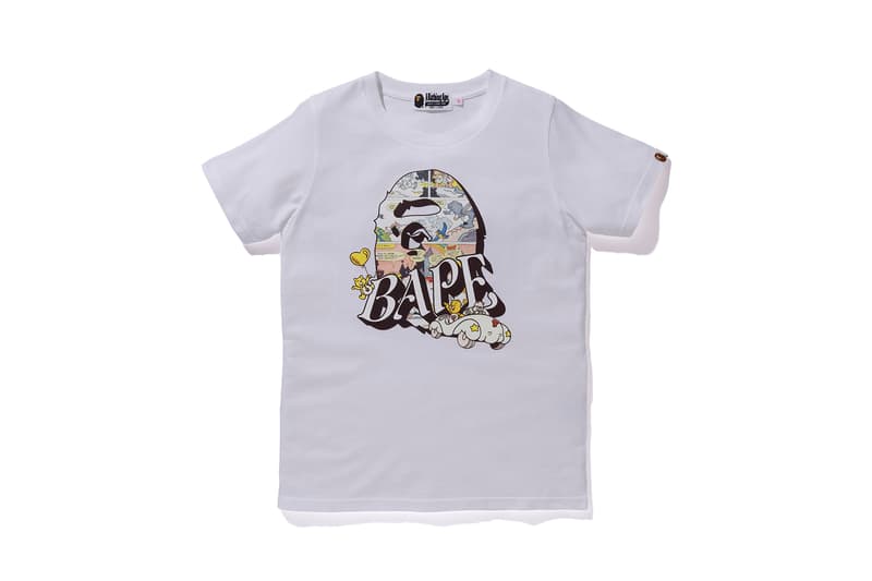 Care Bears x BAPE Collection Logo T-Shirt White