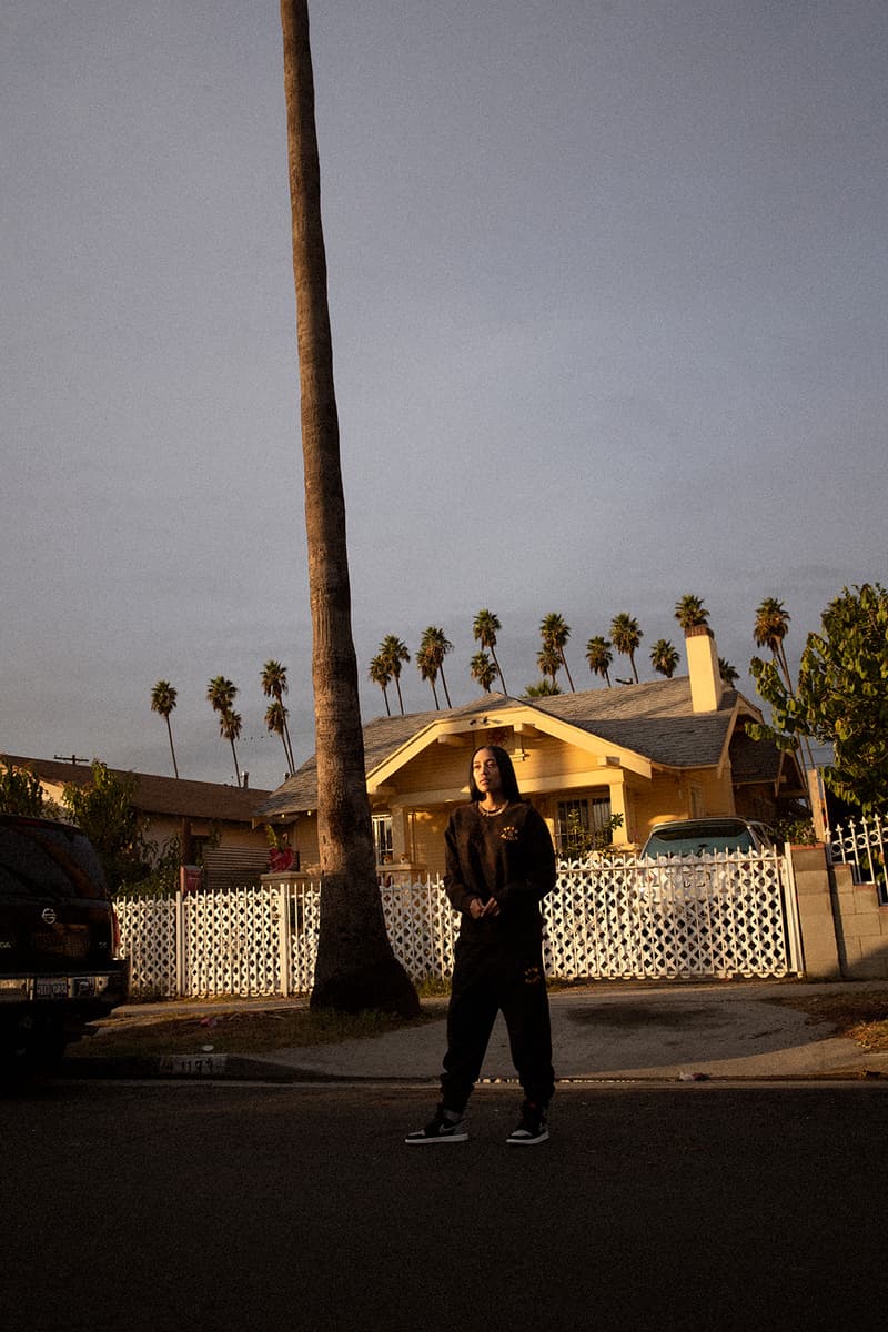 carhartt wip bornxraised collaboration lookbook aleali may kenneth cappello los angeles sweaters sweatpants