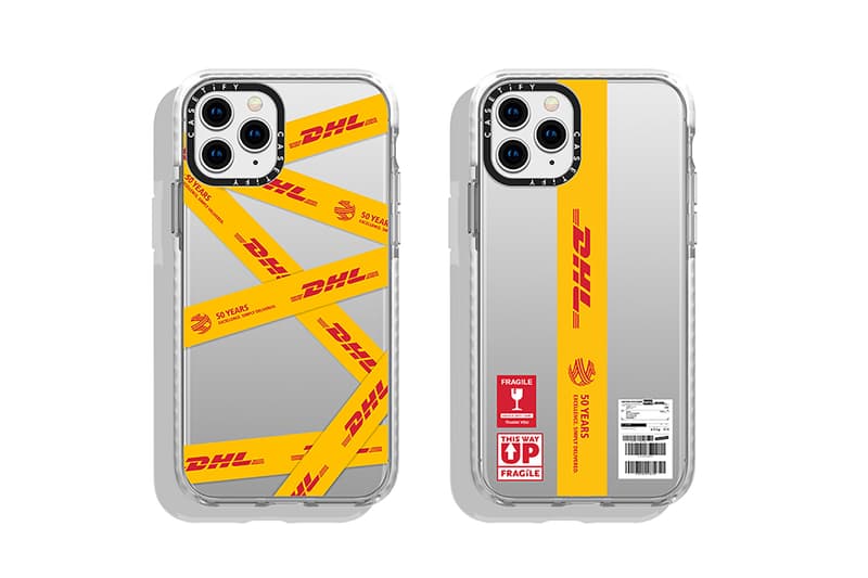 casetify dhl collaboration phone cases apple iphone 11 pro max white