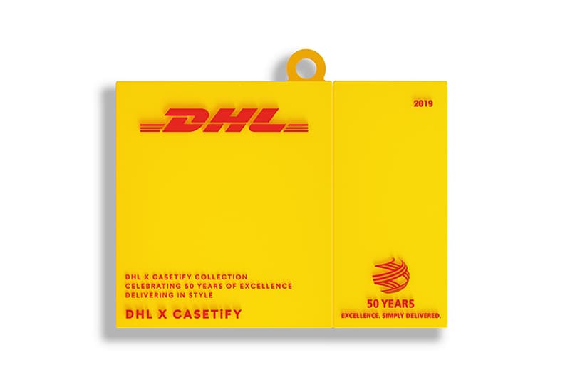 casetify dhl collaboration yellow airpod case