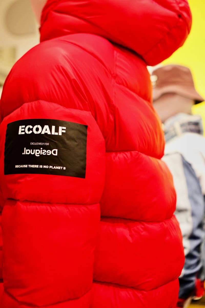 Desigual "The Art of Sustainability" ECOALF Collection New York Pop Up