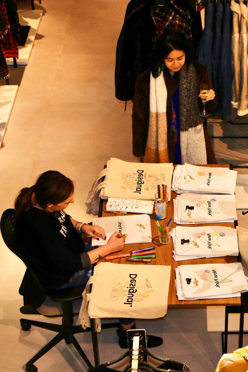 Desigual "The Art of Sustainability" ECOALF Collection New York Pop Up