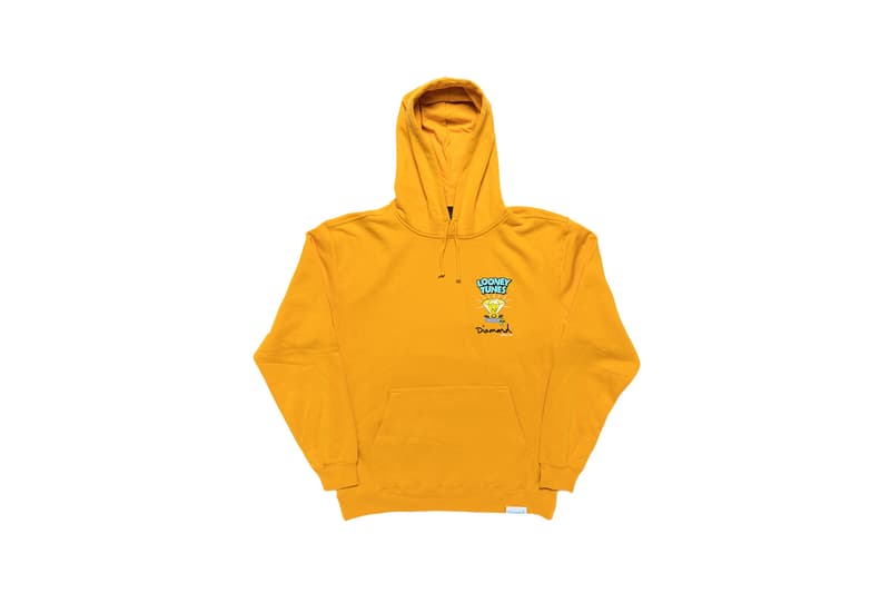 Looney Tunes x Diamond Supply Co. Collection Tweety Bird Hoodie Diamond Orange