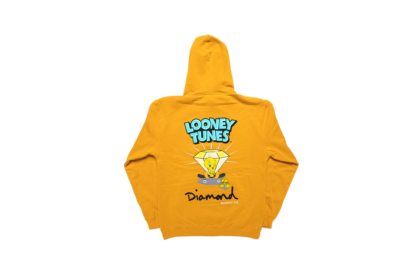 Looney Tunes x Diamond Supply Co. Collection Tweety Bird Hoodie Diamond Orange