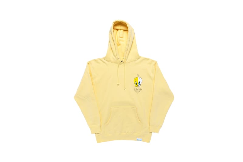 Looney Tunes x Diamond Supply Co. Collection Tweety Bird Hoodie Yellow