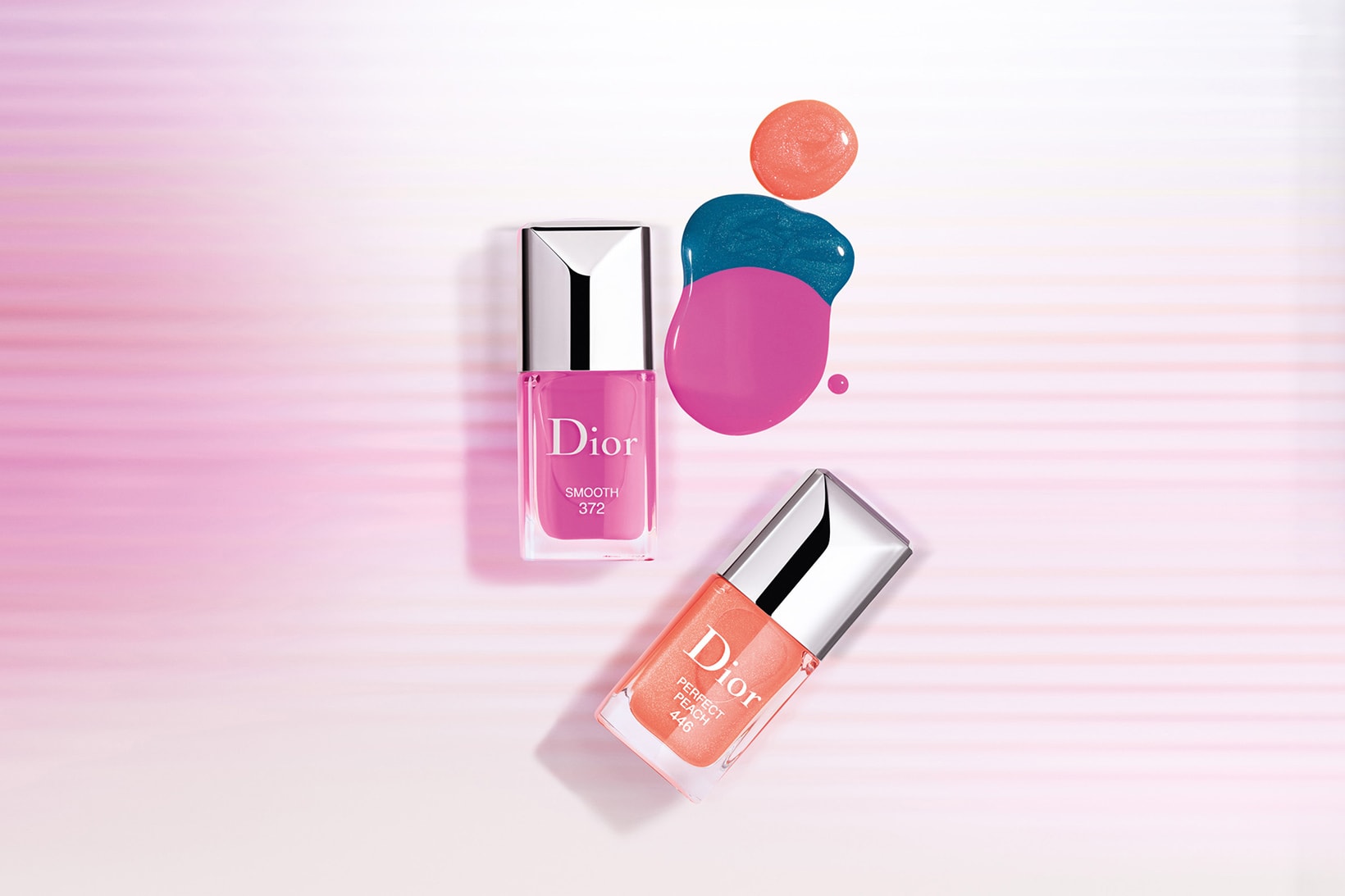 Dior Beauty "Glow Vibes" Spring Summer 2020 Makeup Collection Vernis Nail Polish Smooth Perfect Peach