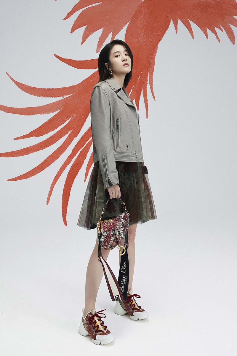 Dior Lunar New Year 2020 Collection Saddle Bag Phoenix