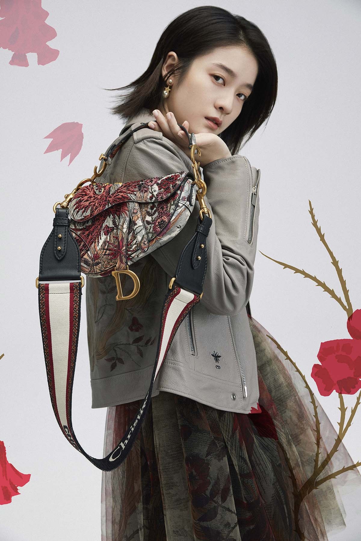 Dior Lunar New Year 2020 Collection Saddle Bag Phoenix