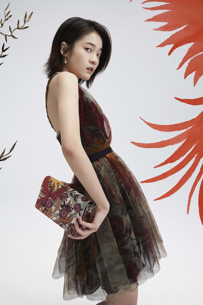 Dior Lunar New Year 2020 Collection Chain Pouch Phoenix