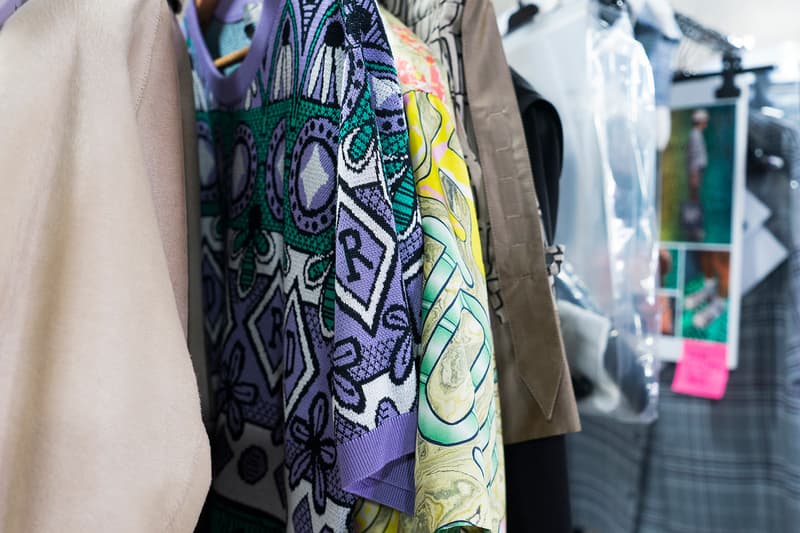 dior mens shawn stussy collaboration pre fall 2020 backstage saddle bag jewelry