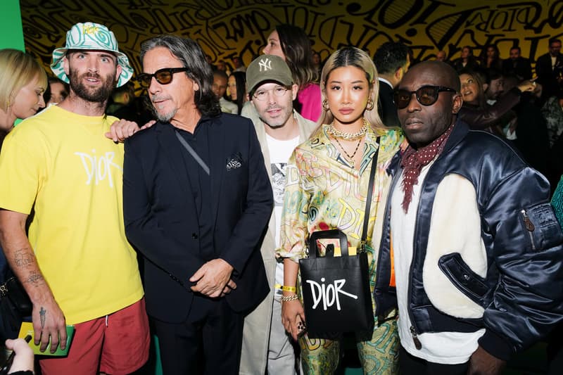 Dior Pre-Fall 2020 Miami Show Front Row Guests Kim Kardashian Kourtney Kardashian Yoon Ahn Kim Jones Travis Scott Shawn Wotherspoon