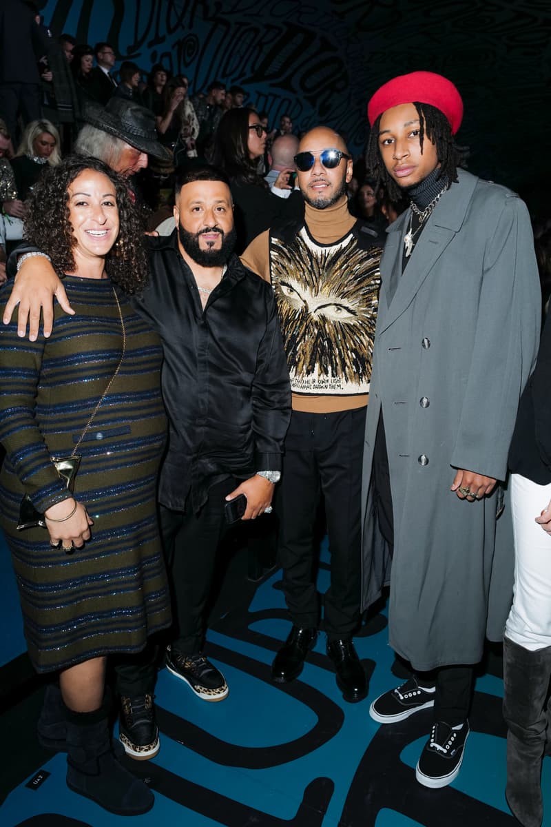 Dior Pre-Fall 2020 Miami Show Front Row Guests Kim Kardashian Kourtney Kardashian Yoon Ahn Kim Jones Travis Scott Shawn Wotherspoon