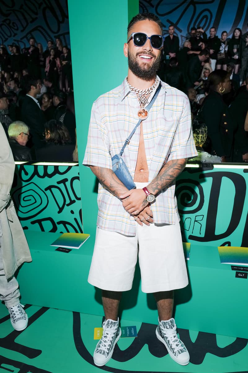 Dior Pre-Fall 2020 Miami Show Front Row Guests Kim Kardashian Kourtney Kardashian Yoon Ahn Kim Jones Travis Scott Shawn Wotherspoon