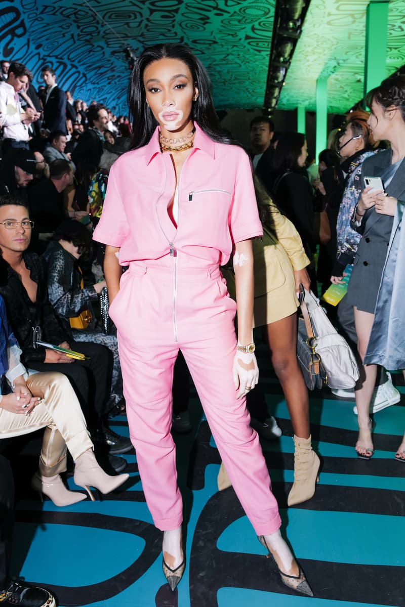 Dior Pre-Fall 2020 Miami Show Front Row Guests Kim Kardashian Kourtney Kardashian Yoon Ahn Kim Jones Travis Scott Shawn Wotherspoon