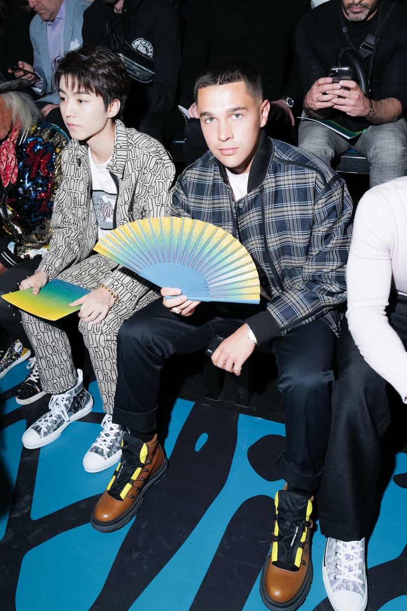 Dior Pre-Fall 2020 Miami Show Front Row Guests Kim Kardashian Kourtney Kardashian Yoon Ahn Kim Jones Travis Scott Shawn Wotherspoon