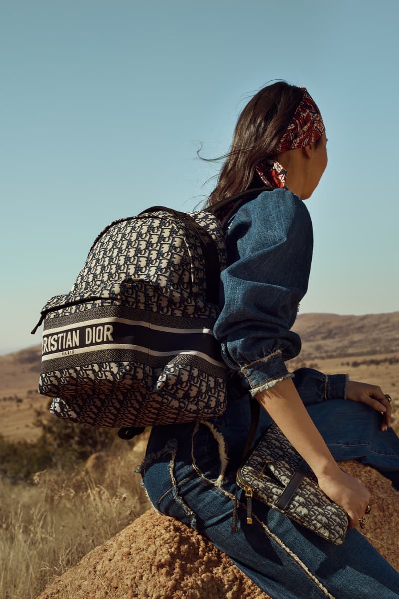 Dior Cruise 2020 Collection Campaign Luggage Tote Bag Logo Print Maria Grazia Chiuri