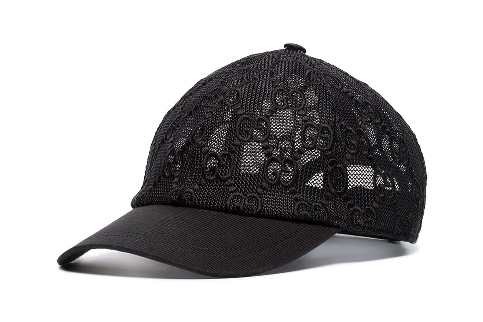 Cool Gucci Black Baseball Hat One Size - Adjustable