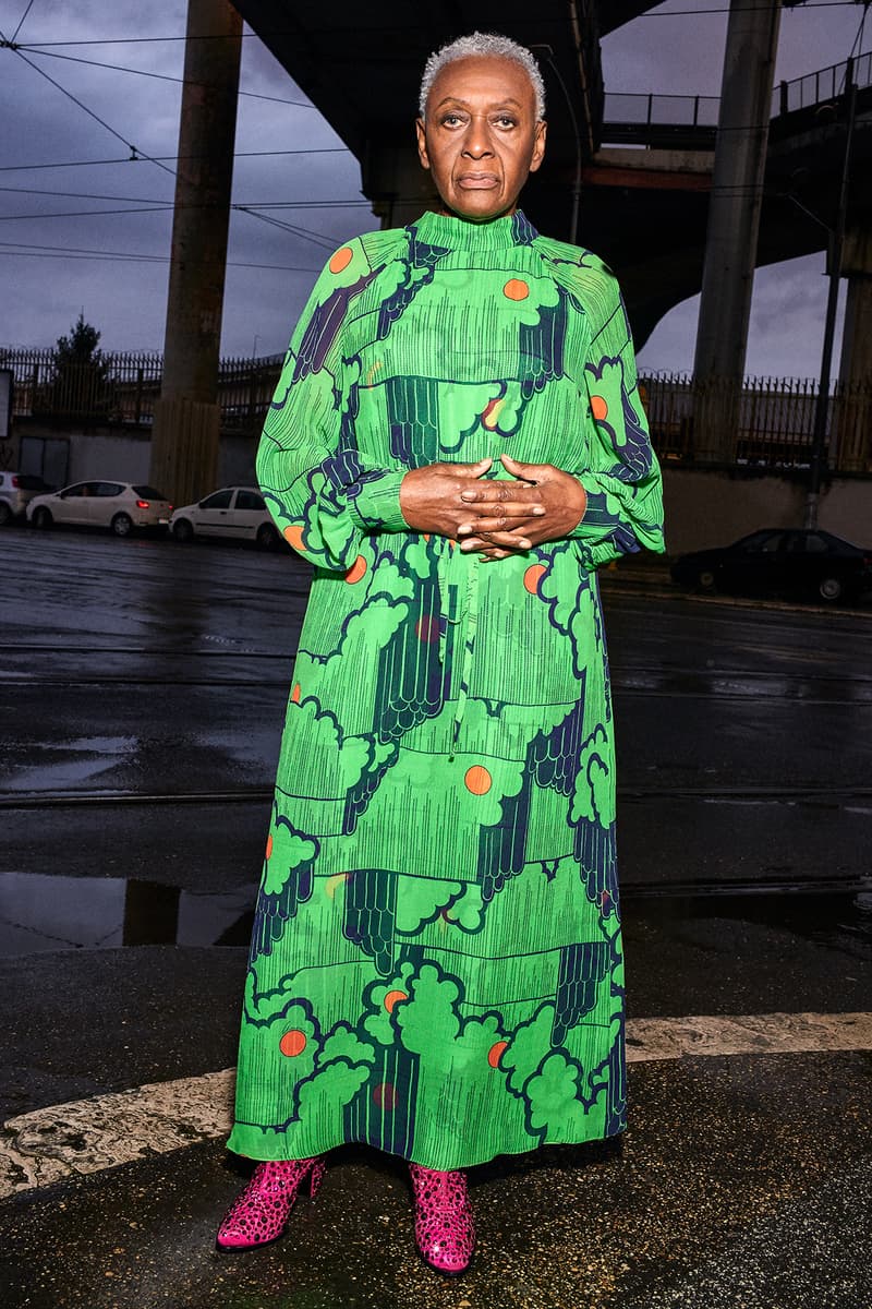 Gucci Pre-Fall 2020 Collection Lookbook Green Shift Maxi Dress