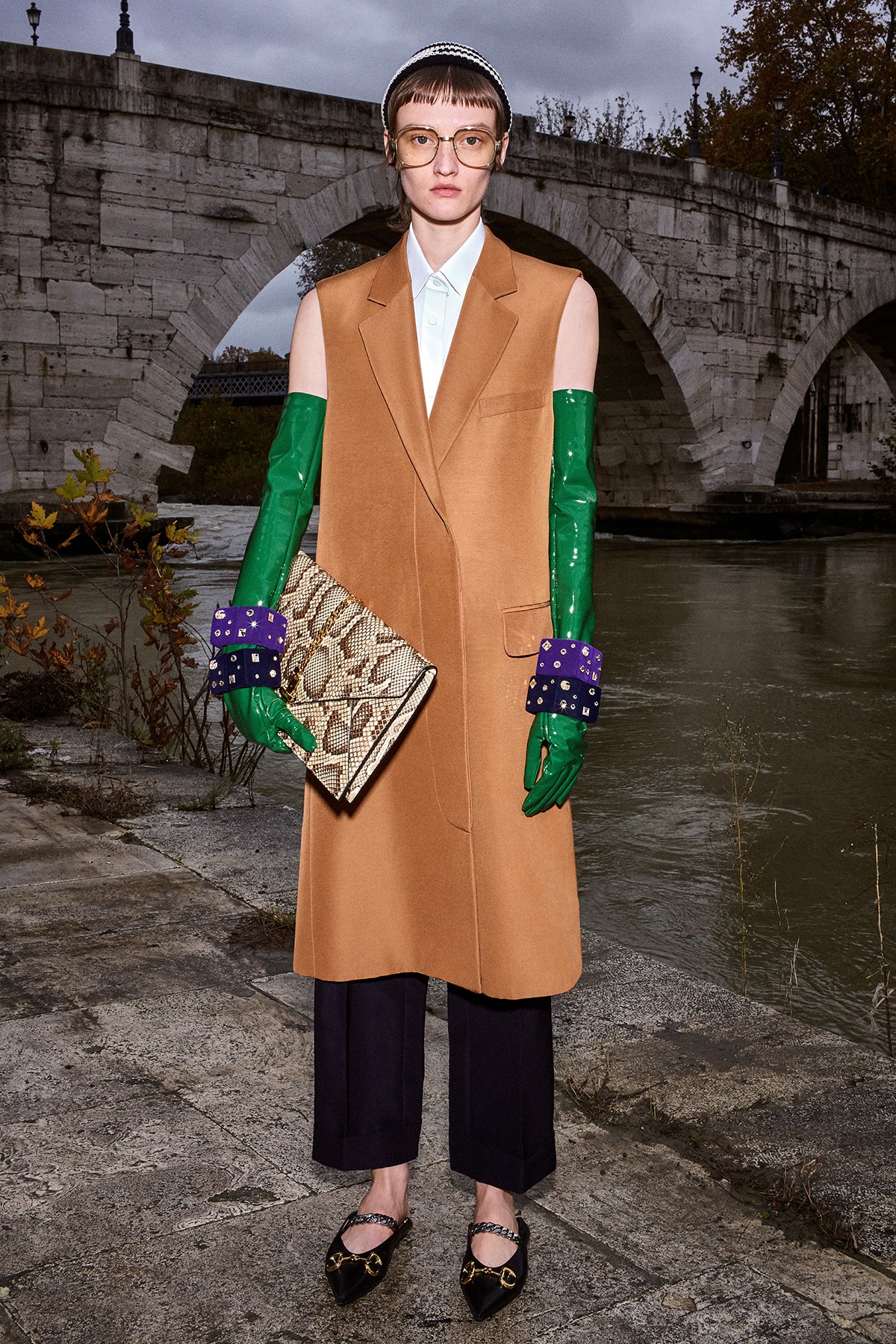 Gucci Pre-Fall 2020 Collection Lookbook Overcoat Beige