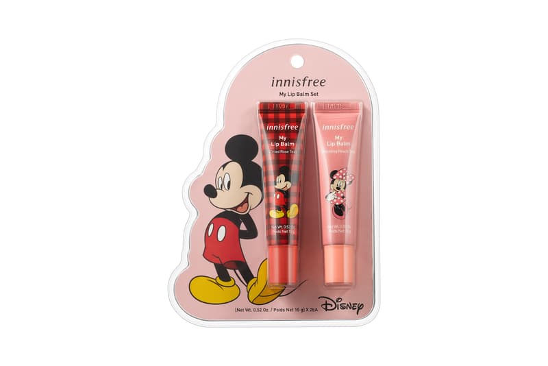 Innisfree Disney Skincare Beauty Makeup Collection K-Beauty Lip Balm Mirror Donald Duck Mickey Minnie Mouse